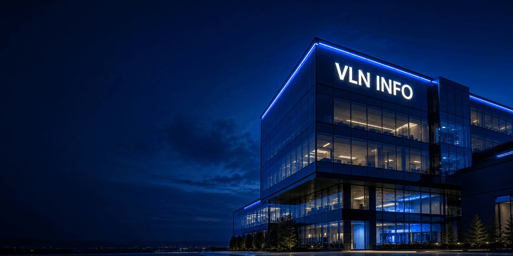 Predio corporativo representando a sede da VLN INFO